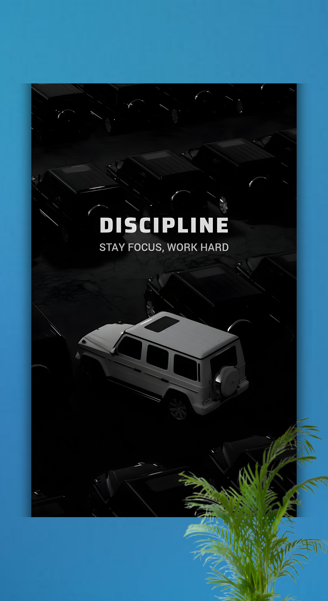 discipline car psoter