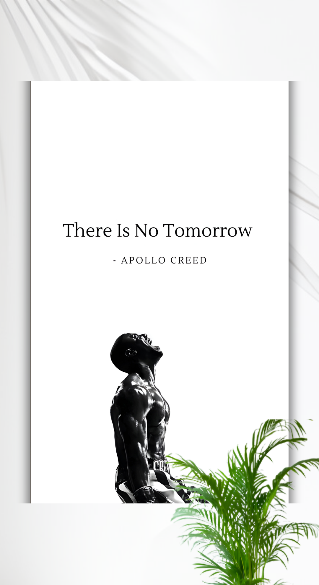 There is no tomorrow