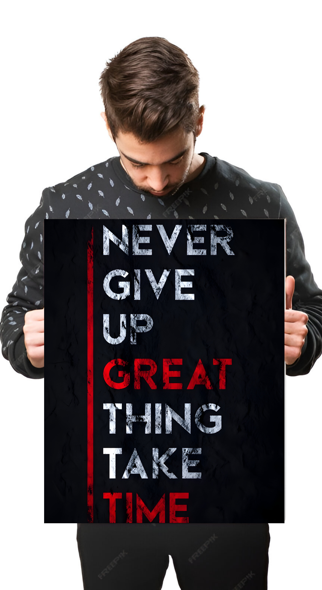 Never Give up