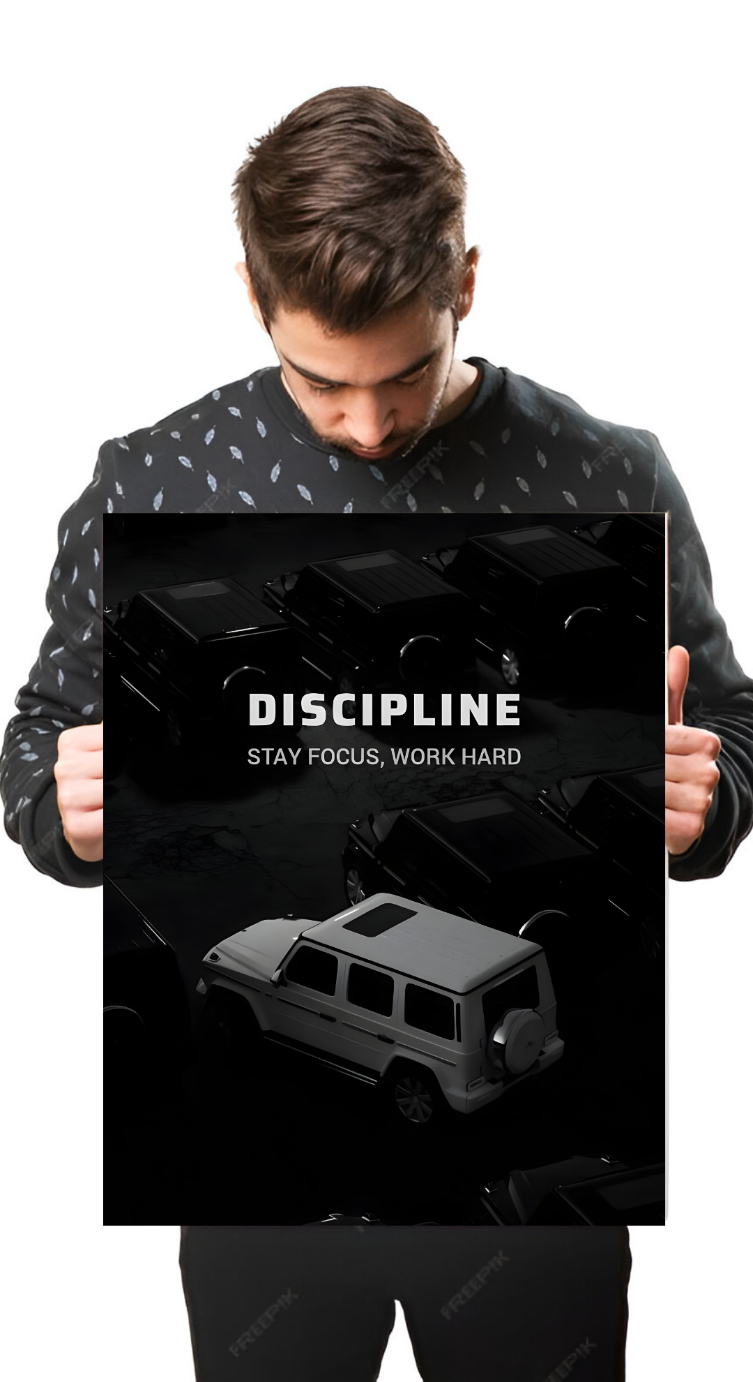 discipline car psoter